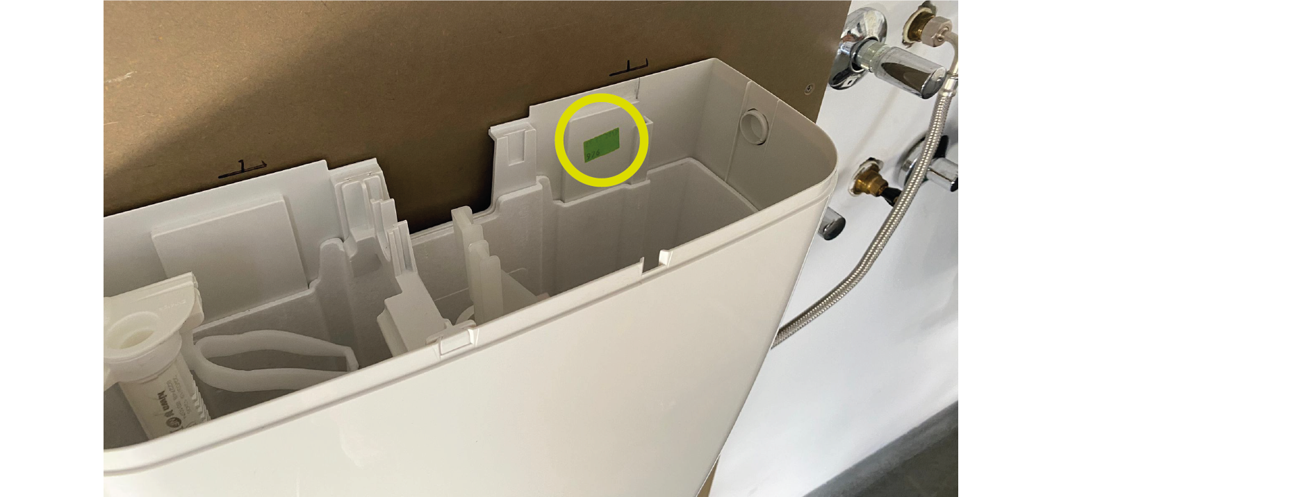 Exposed Flush Cistern
