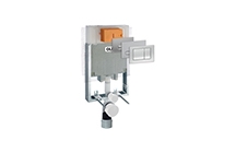 OLI80 Simflex é compatível com todas as sanitas suspensas e para encastra em paredes de alvenaria.