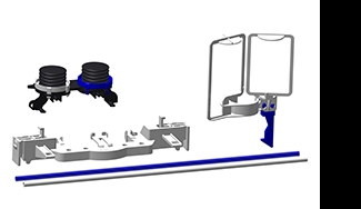 Pneumatic conversion kit Quadra PLUS  