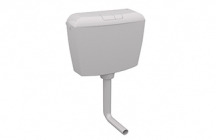 OLI flush cisterns are made with bright thermoplastic material with an elevated resistance to knocks and scratches. Some models are accessible in a wide range of colours, as well as the traditional bright white. Quarzo is a medium-low position cistern, in