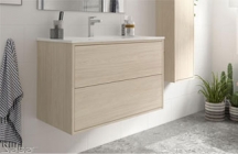 Alia estética e funcionalidade, prestando atenção aos detalhes. Complementa o seu design de linhas puras com 2 acabamentos lacados mate e 1 madeira natural Nordick.