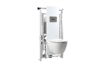  Easy Move is the complete package. It offers a solution that is both aesthetically pleasing and highly functional that allows the user to vary the height of a toilet using a remote control.