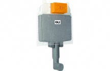 - OLI74 Plus sem estrutura é compatível com todas as sanitas de fixação ao chão e para todos os tipos de aplicação (em paredes de alvenaria, de gesso cartonado ou calha técnica).