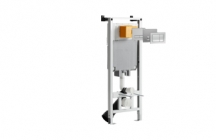 OLI80 Sanitarblock é compatível com todas as sanitas suspensas e para todos os tipos de aplicação (em paredes de alvenaria, paredes ligeiras ou calha técnica).