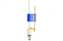 Bottom inlet valve, with 3/8” or 1/2” in brass or plastic connection;