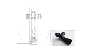 Double Outlet Bend