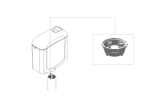 Flow rate reducer