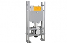 OLI74 Plus Free Standing Double is ideal for wall-hung back-to-back toilets and is suitable for all applications (drywall, light-walls, masonry and solid-walls that are brick lined).   - As part of our “Plus” range, it comes equipped with Azor Plus, o