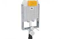 - OLI74 Plus Simflex é compatível com todas as sanitas suspensas e para encastra em paredes de alvenaria.