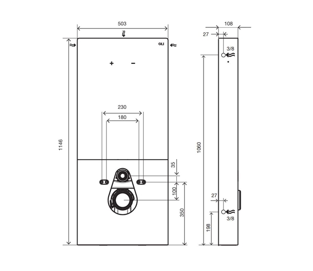 Ölçülendirilmiş-Çizim-QR-Inox-Duvara-asılı