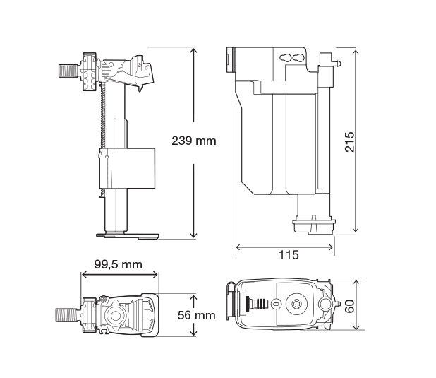 Dimensioned-Drawing-OLIPure-Kit