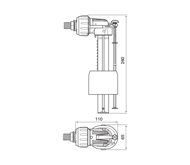 Dimensioned-Drawing-Compact