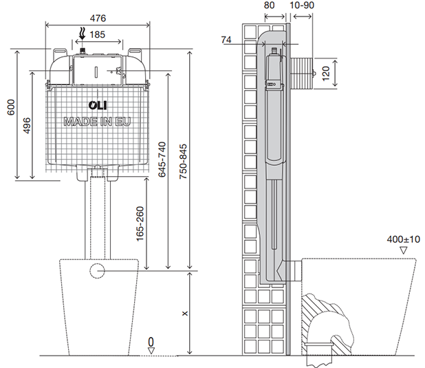 Dimensioned-Drawing-OLI74-Plus