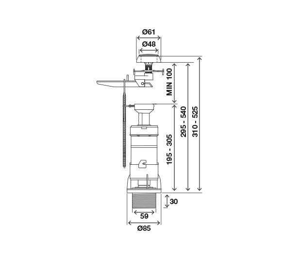 Dimensioned-Drawing-Push-ECO