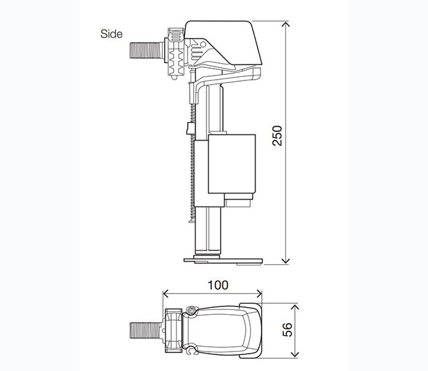 Dimensioned-Drawing-AZOR-Plus