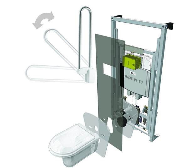 Easy-Move-Lift-up-support-rail-Toilet-roll-holder