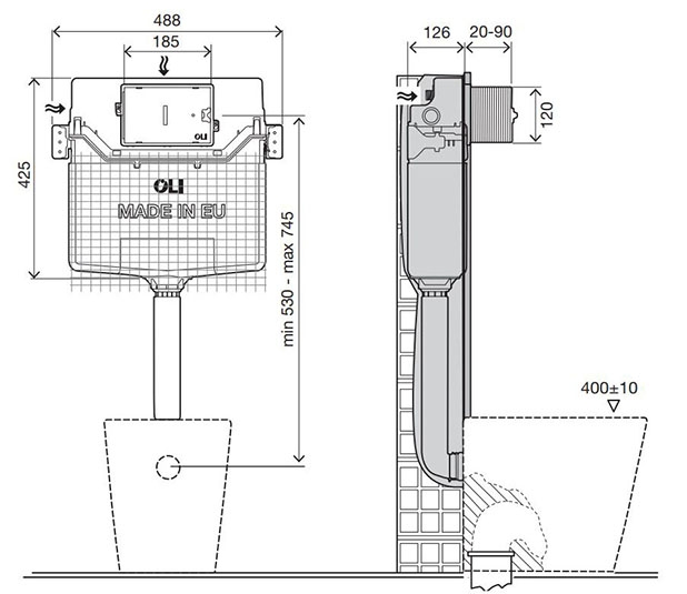 Dimensioned-Drawing-OLI120-Plus