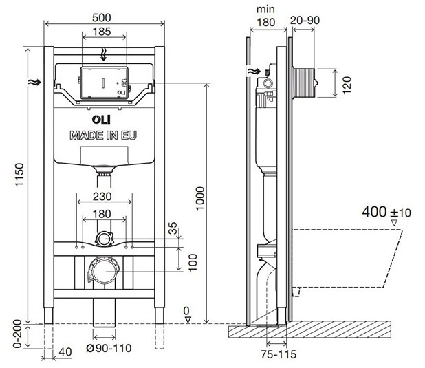 Desenho-Cotado-OLI120-Plus-Autoportante