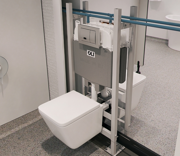 Ambient-OLI74-Plus-Free-standing-Double-Sanitarblock